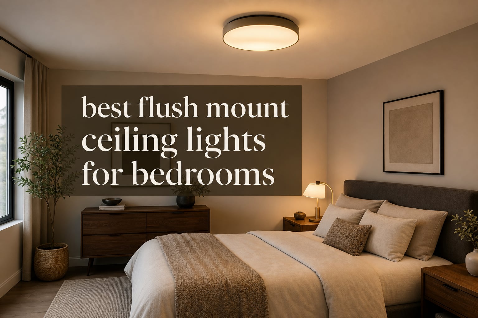 best flush mount ceiling lights for bedrooms