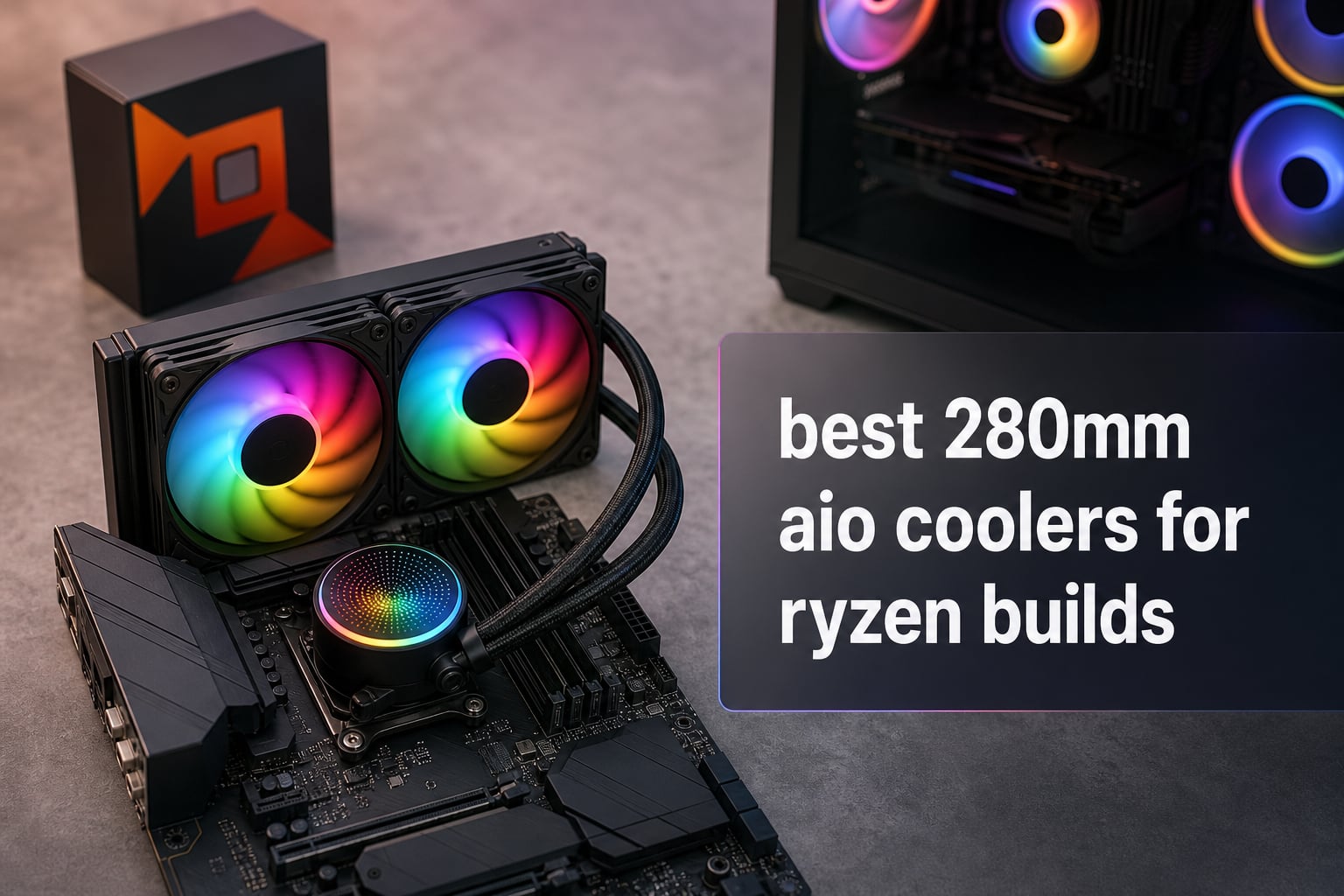 best 280mm aio coolers for ryzen builds