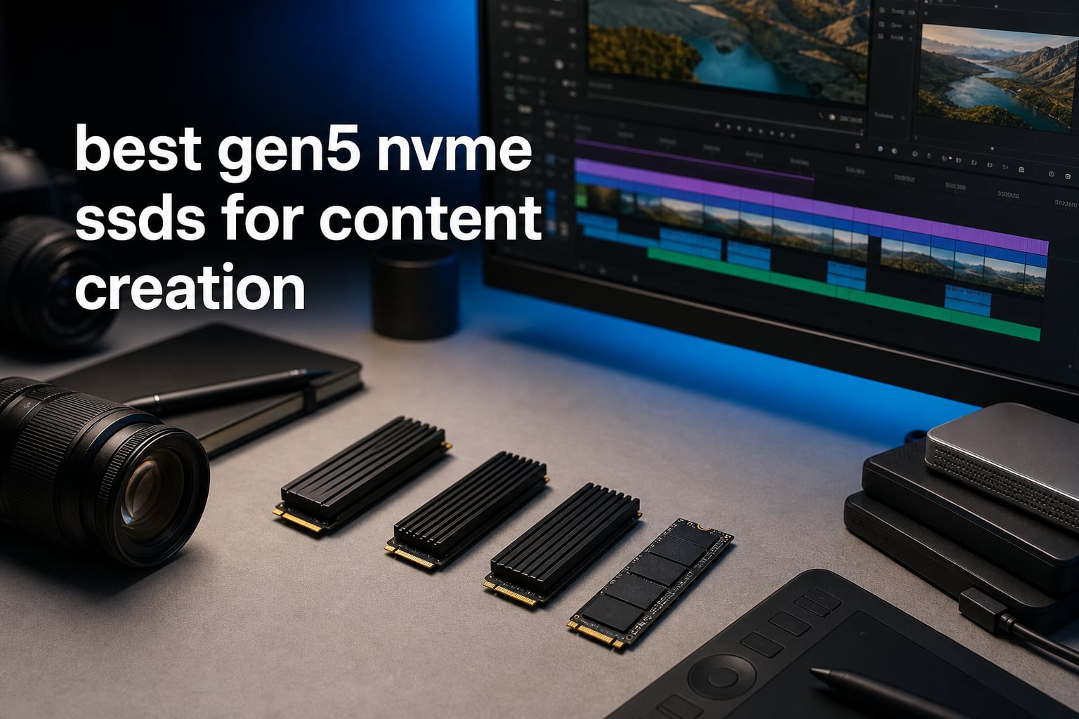 best gen5 nvme ssds for content creation