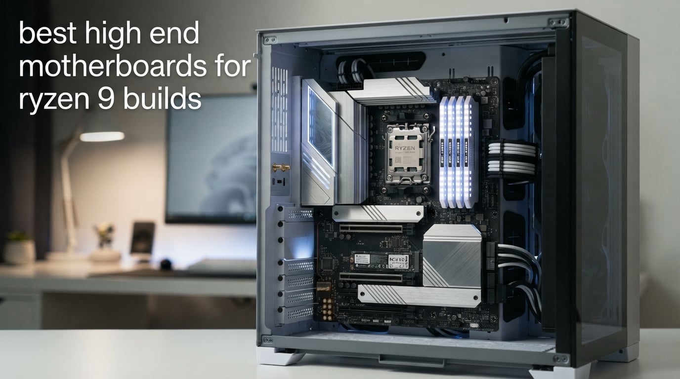 best high end motherboards for ryzen 9 builds
