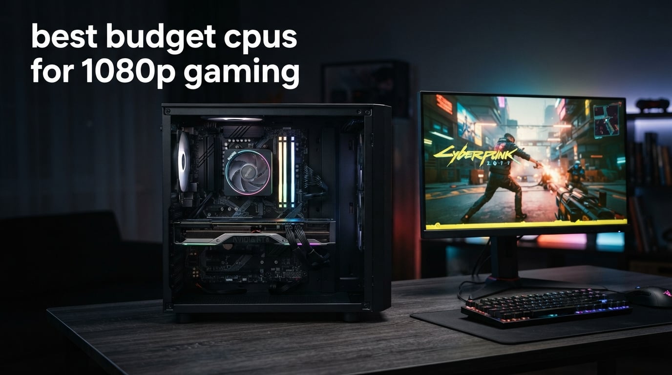 best budget cpus for 1080p gaming