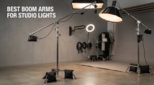 best boom arms for studio lights