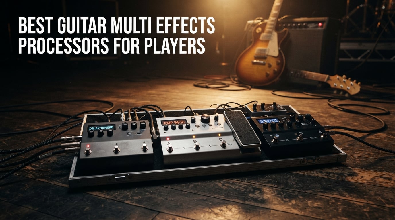 best guitar multi effects processors for players