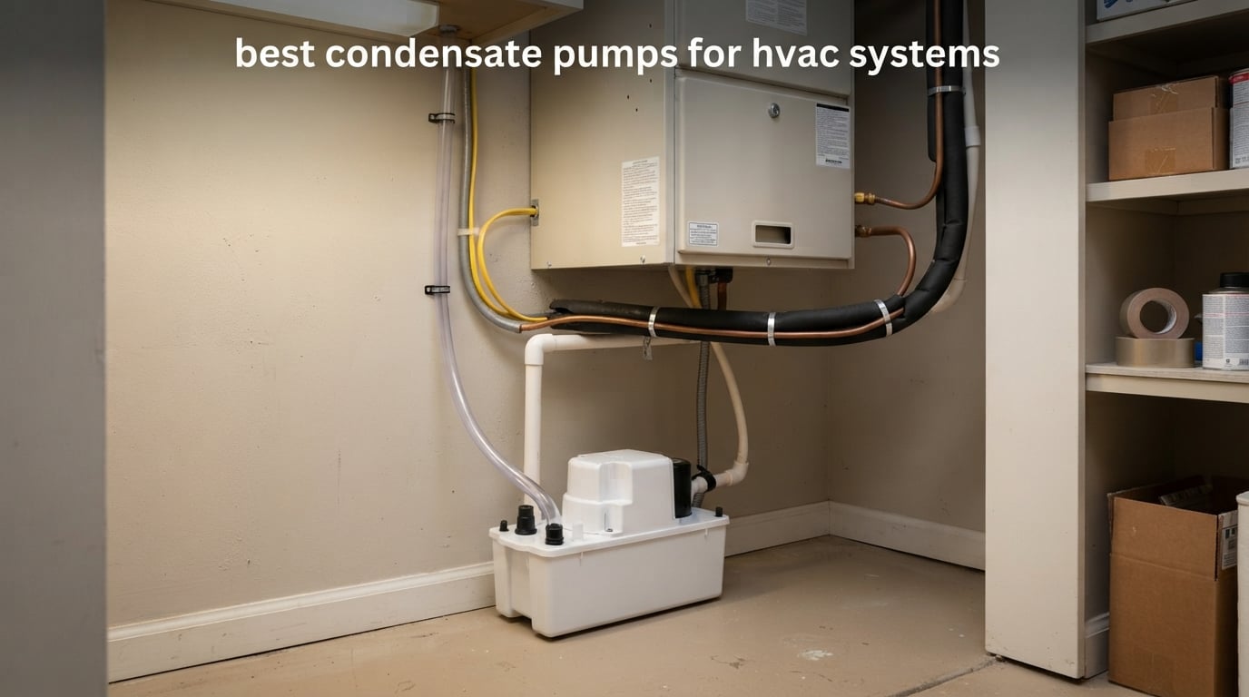 best condensate pumps for hvac systems