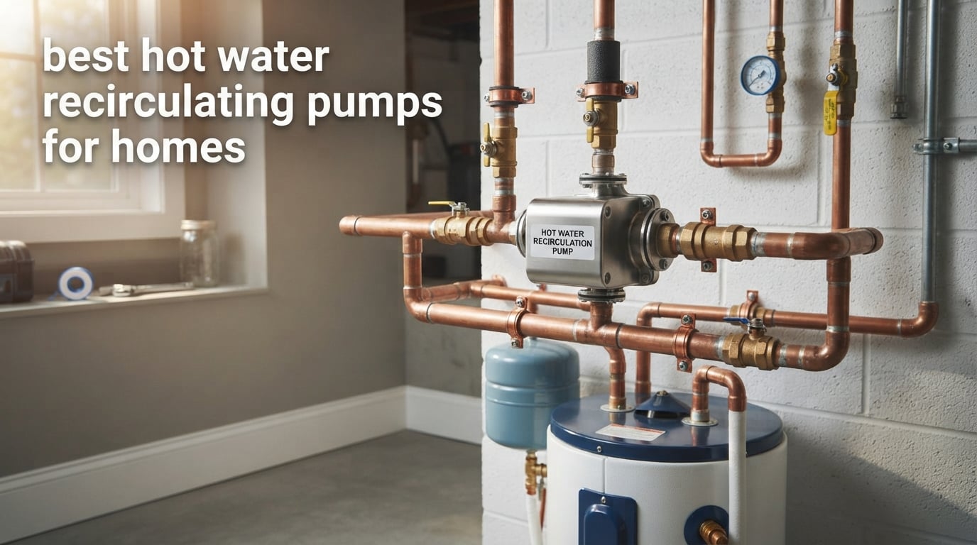 best hot water recirculating pumps for homes