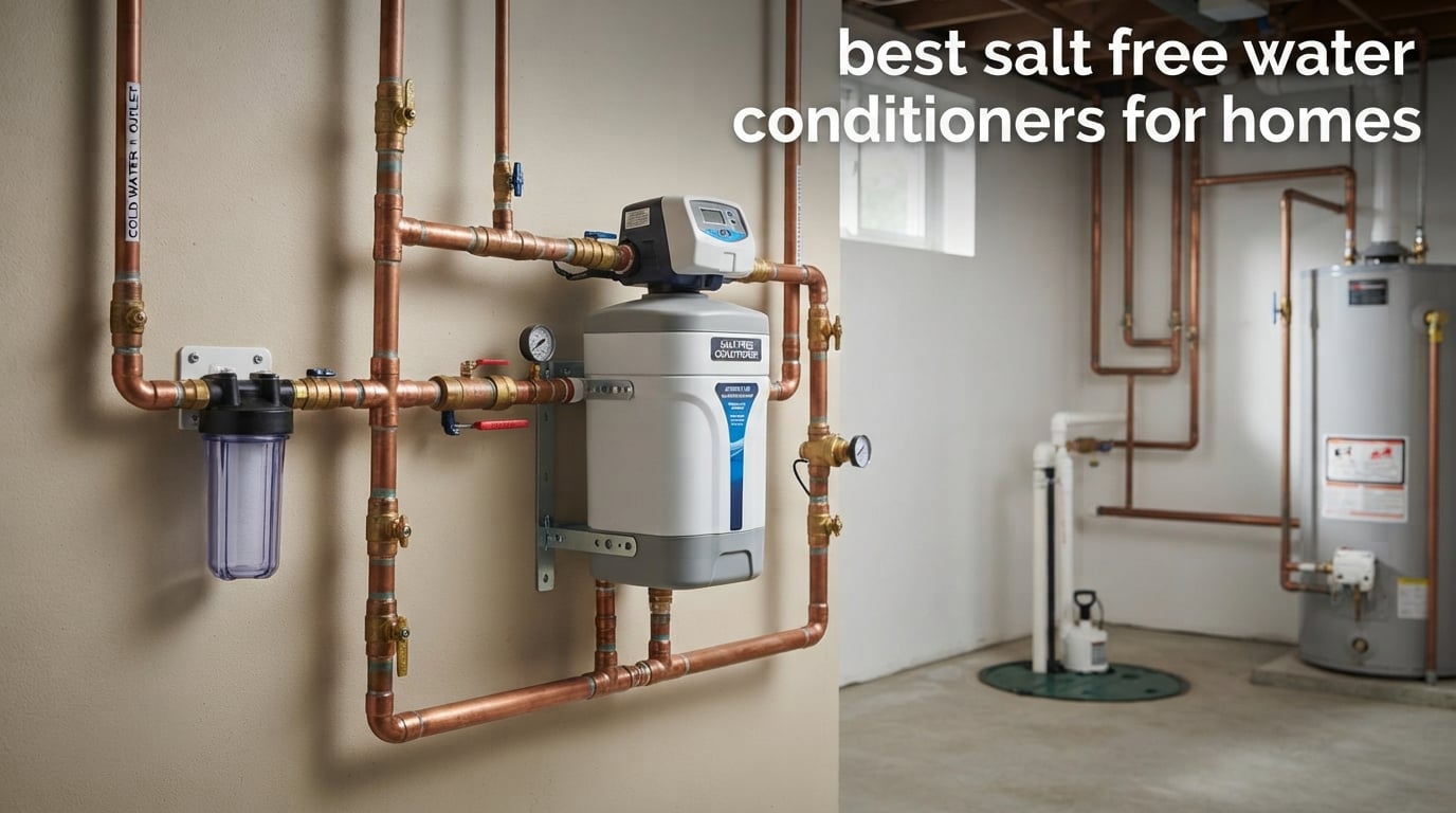 best salt free water conditioners for homes