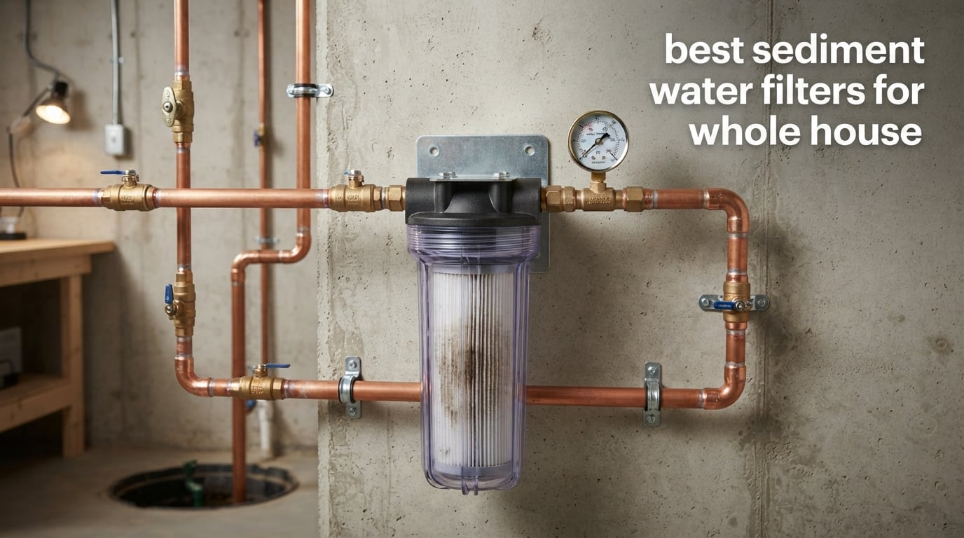 best sediment water filters for whole house