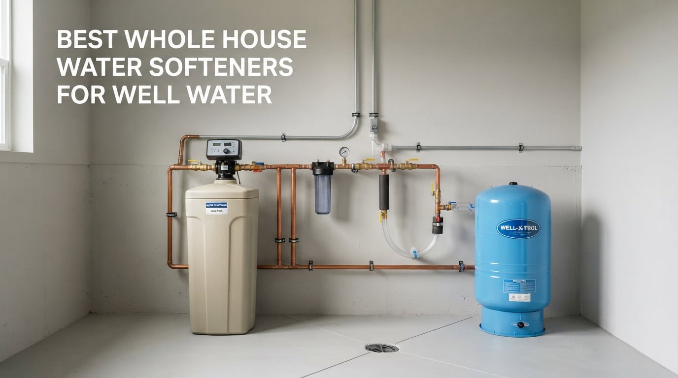 best whole house water softeners for well water
