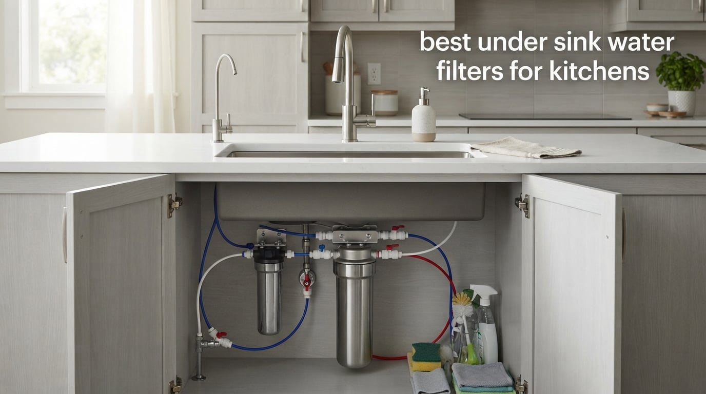 best under sink water filters for kitchens