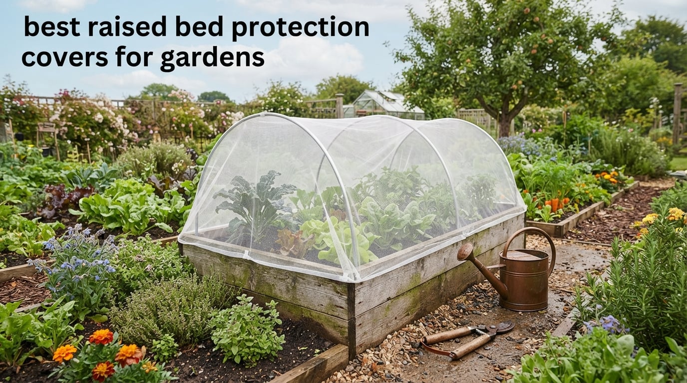 best raised bed protection covers for gardens