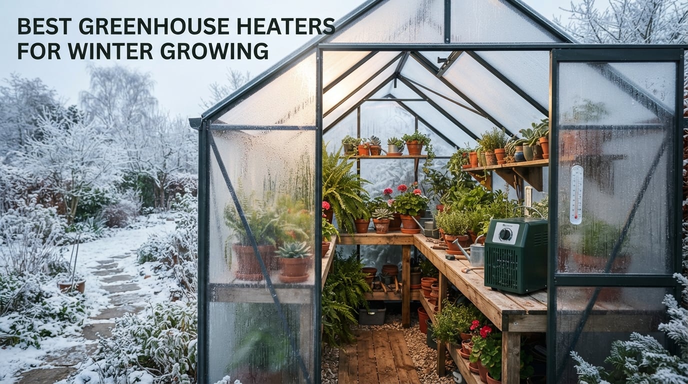 best greenhouse heaters for winter growing