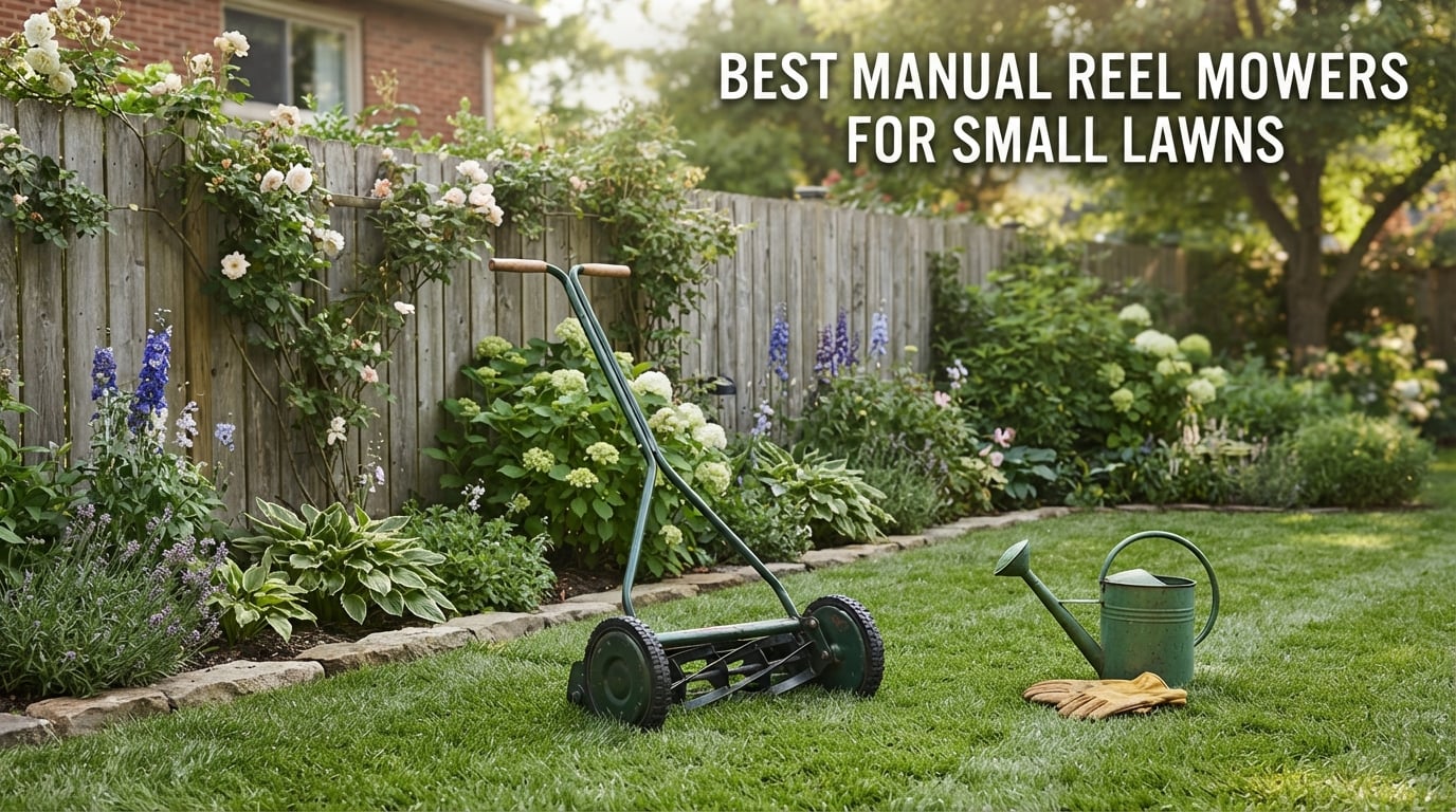 best manual reel mowers for small lawns