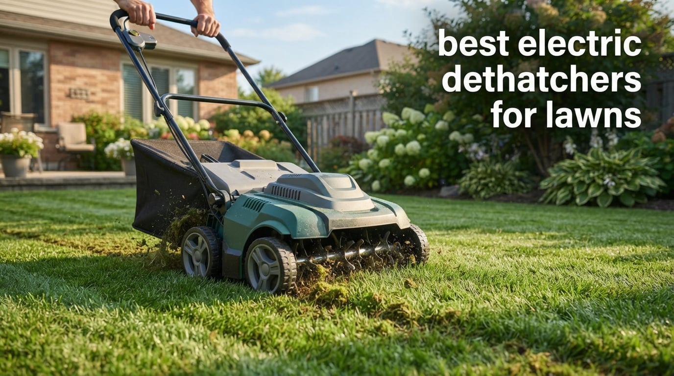 best electric dethatchers for lawns