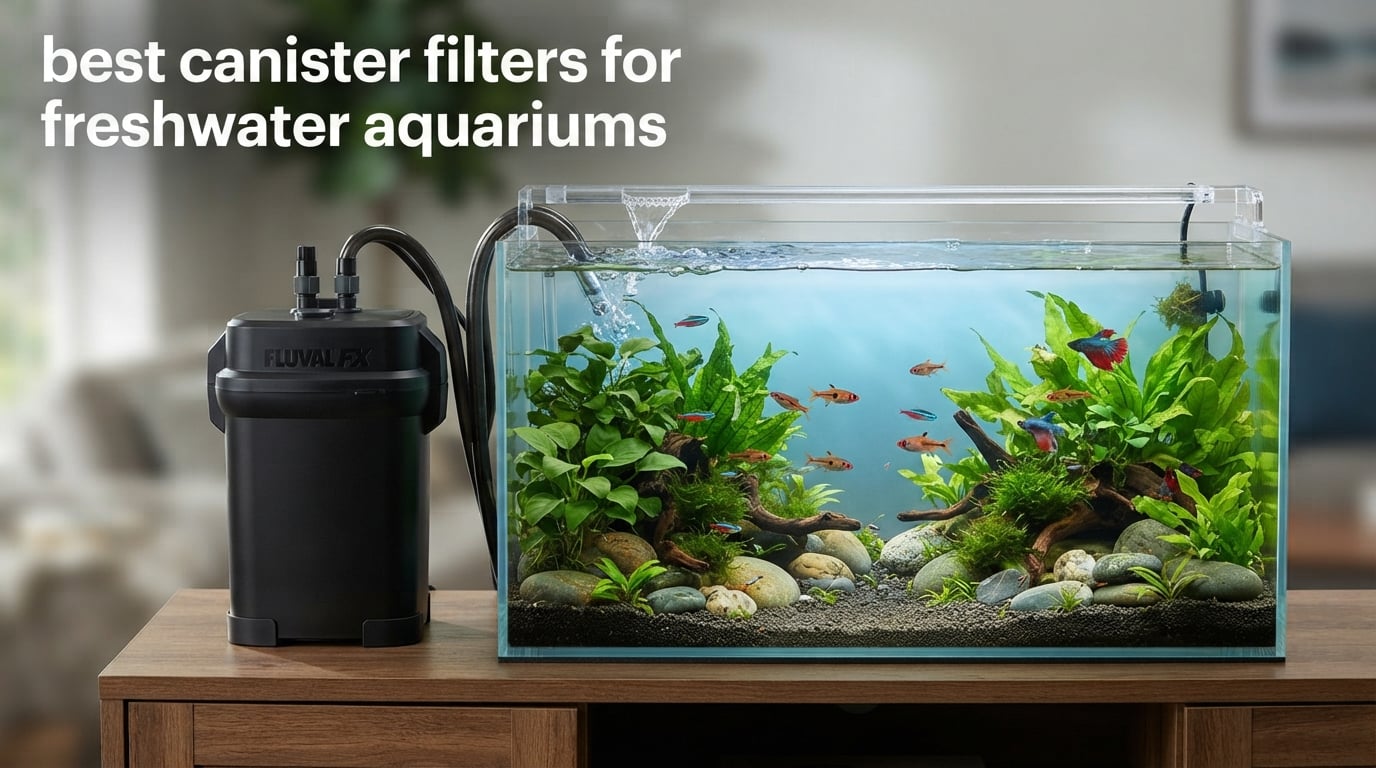best canister filters for freshwater aquariums