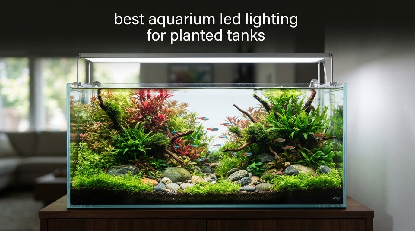 best aquarium led lighting for planted tanks
