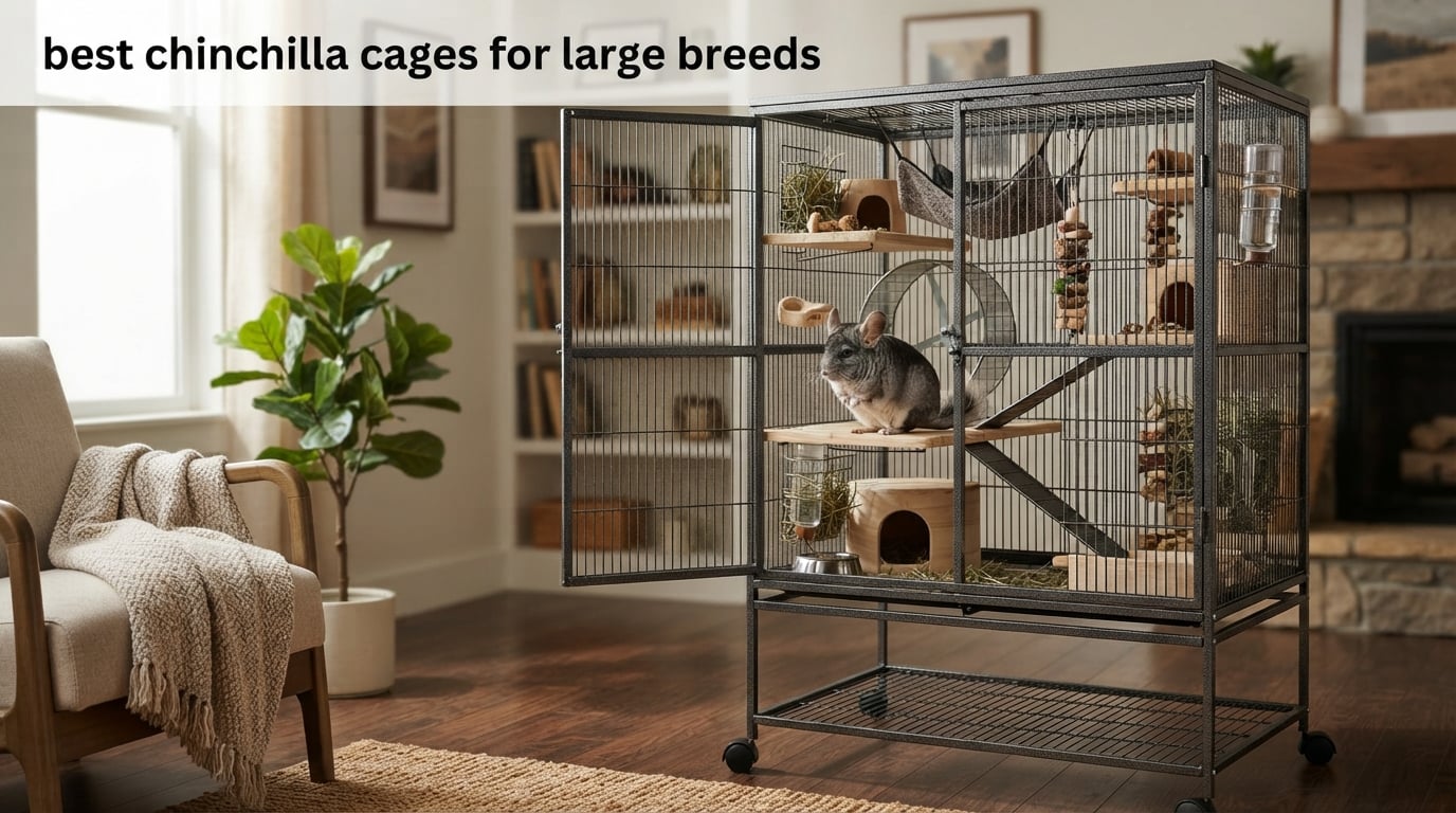 best chinchilla cages for large breeds