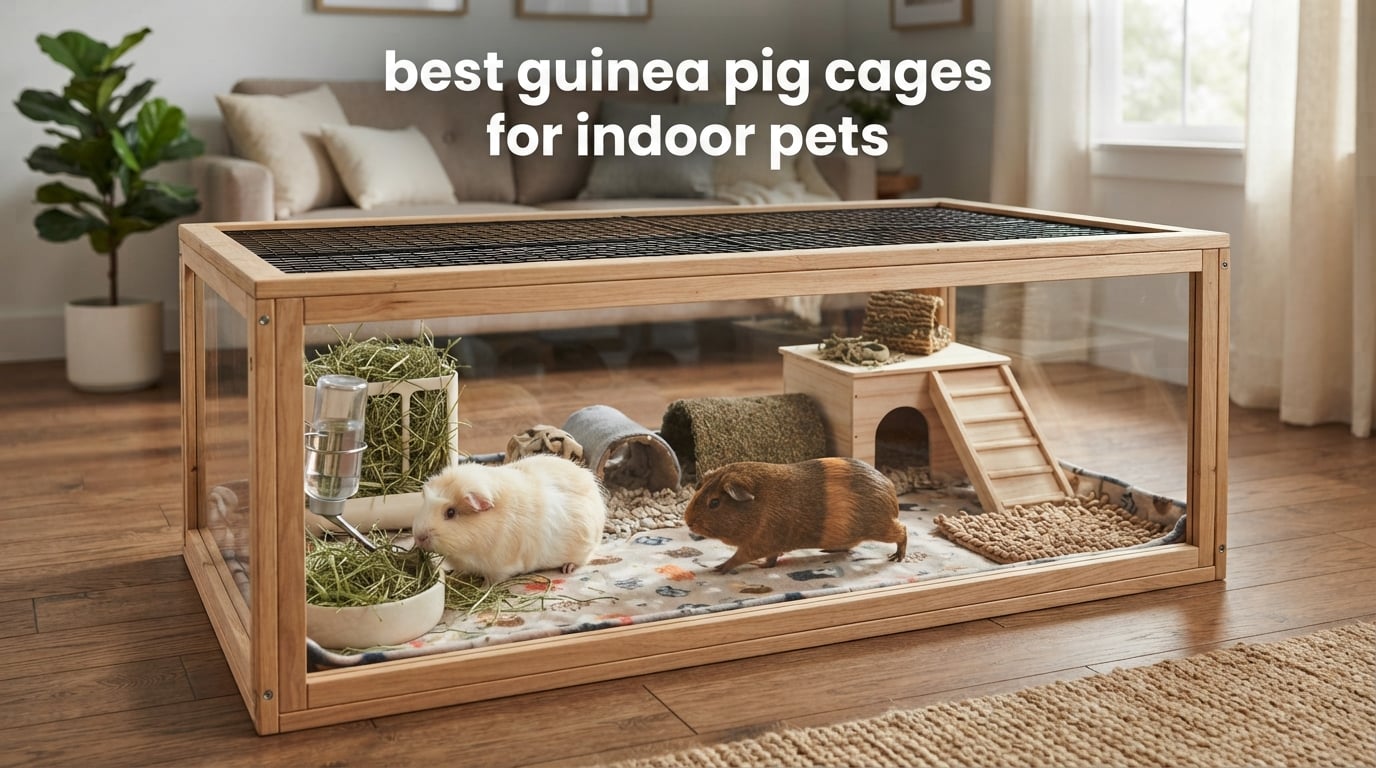 best guinea pig cages for indoor pets
