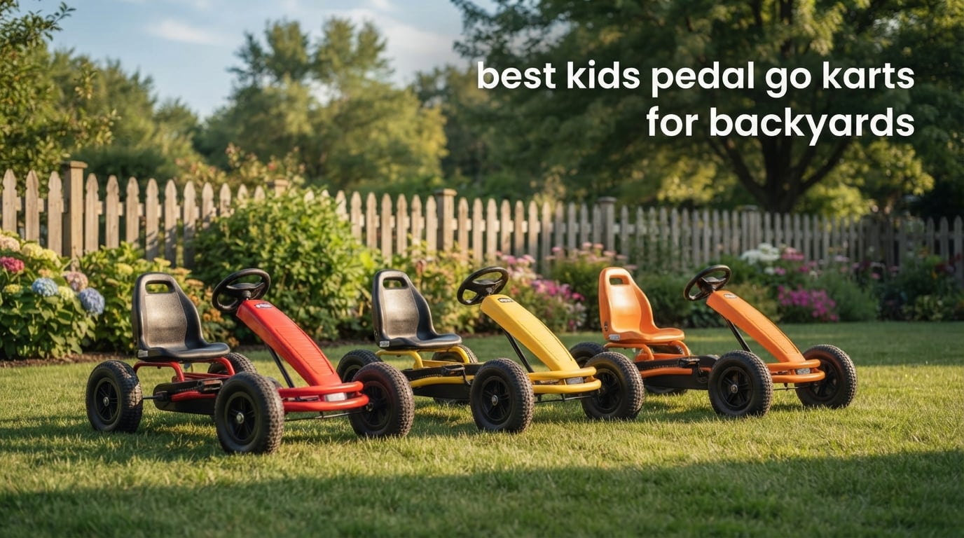 best kids pedal go karts for backyards