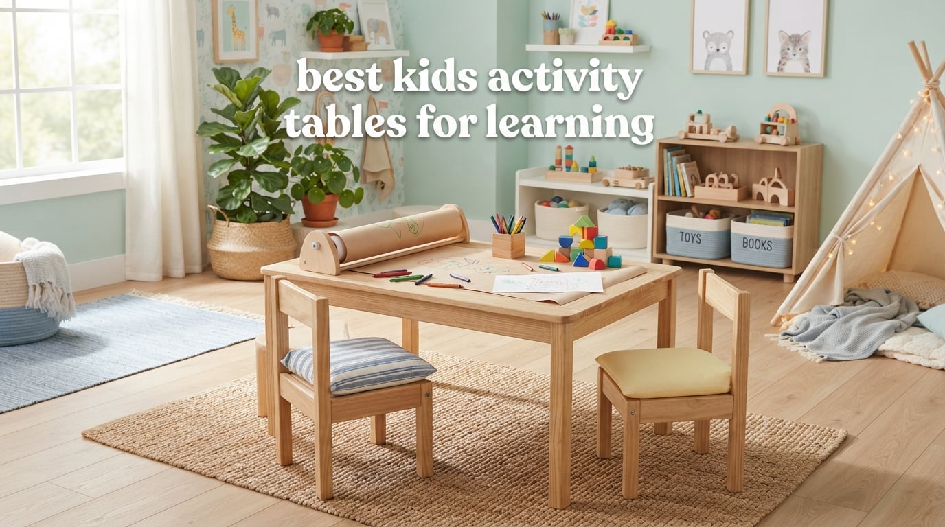 best kids activity tables for learning