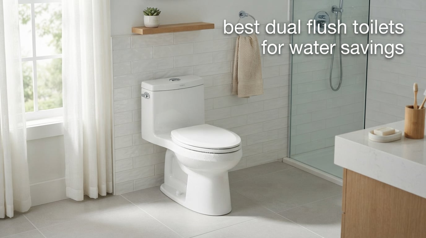 best dual flush toilets for water savings