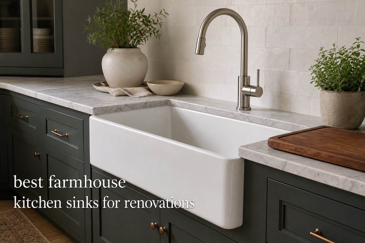 best farmhouse kitchen sinks for renovations