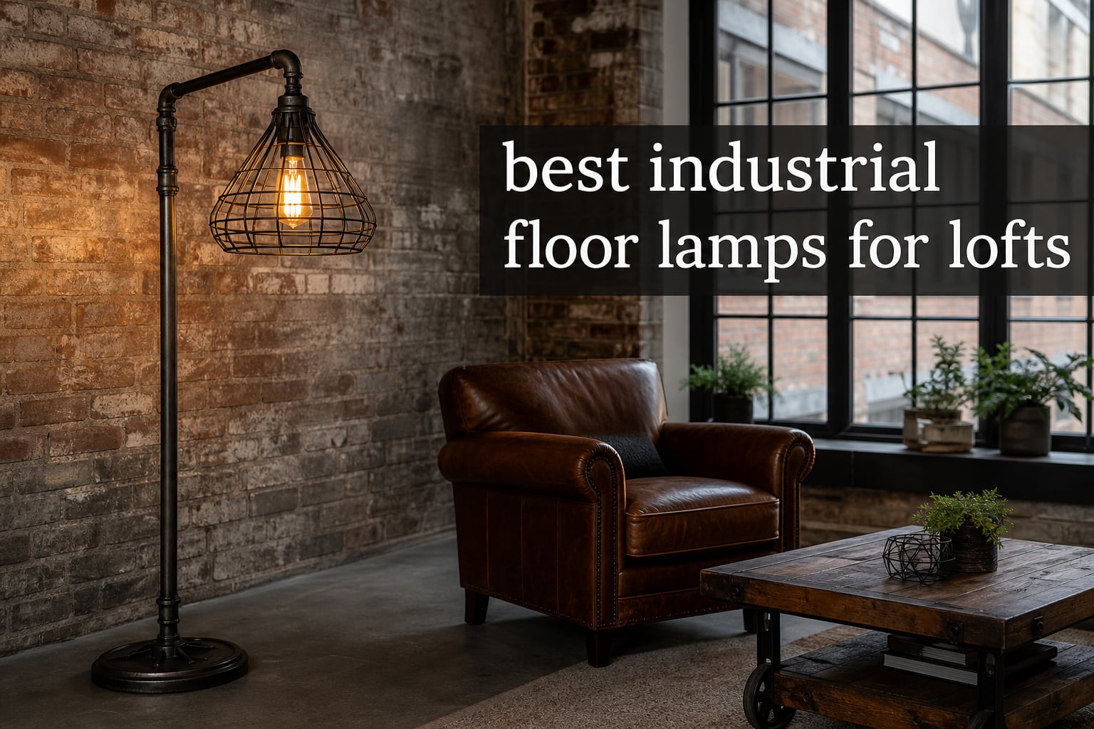 best industrial floor lamps for lofts