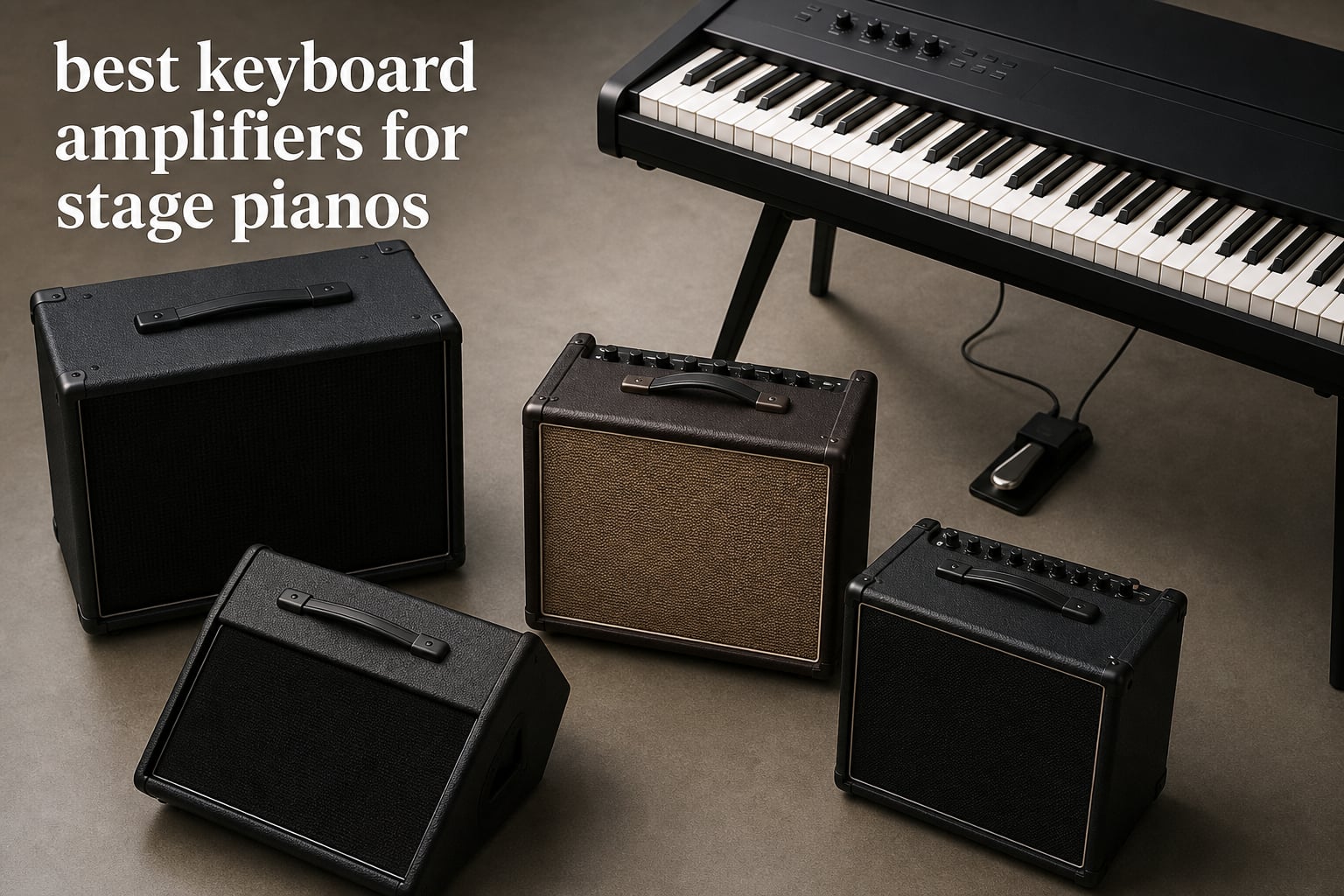 best keyboard amplifiers for stage pianos