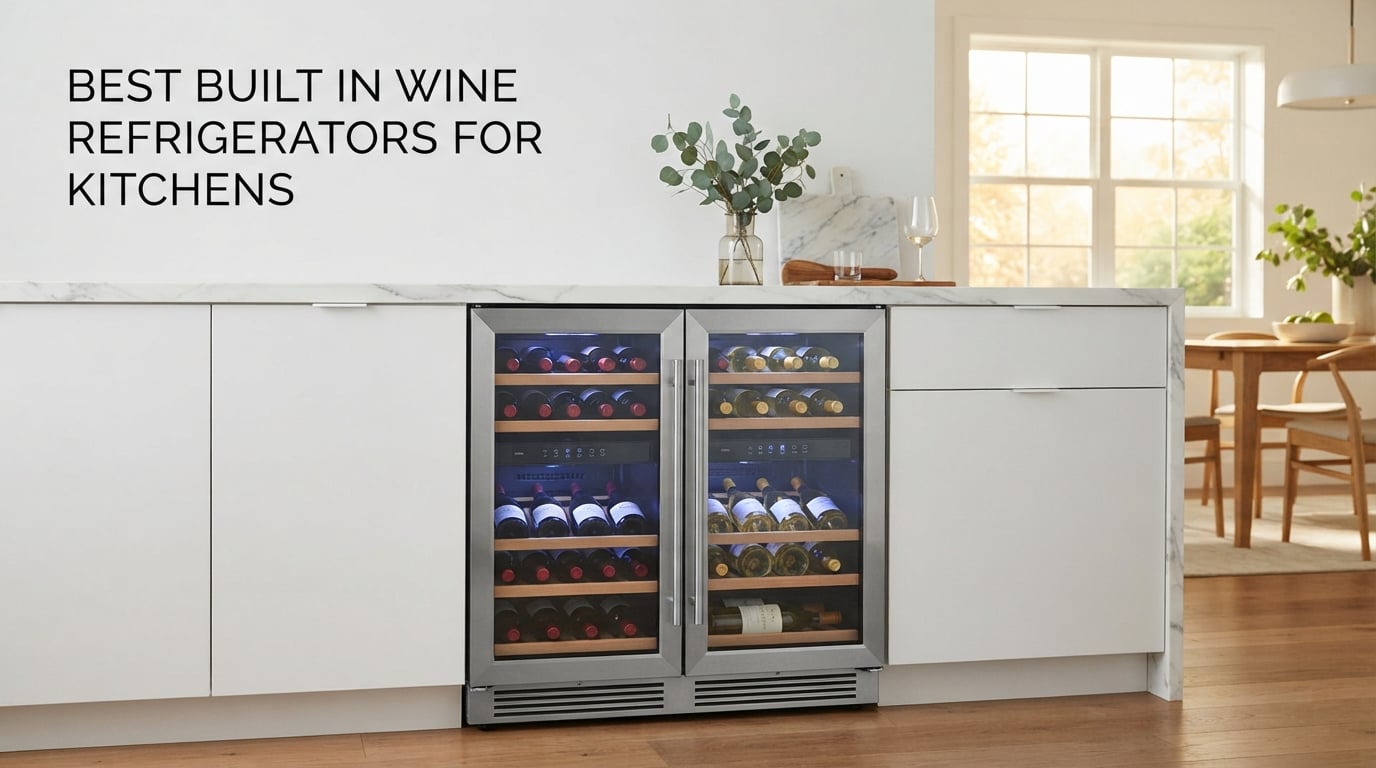 best built in wine refrigerators for kitchens