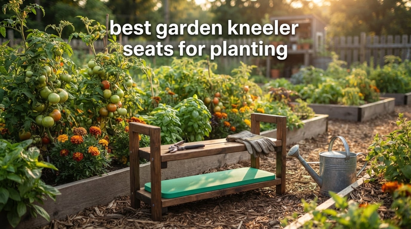 best garden kneeler seats for planting