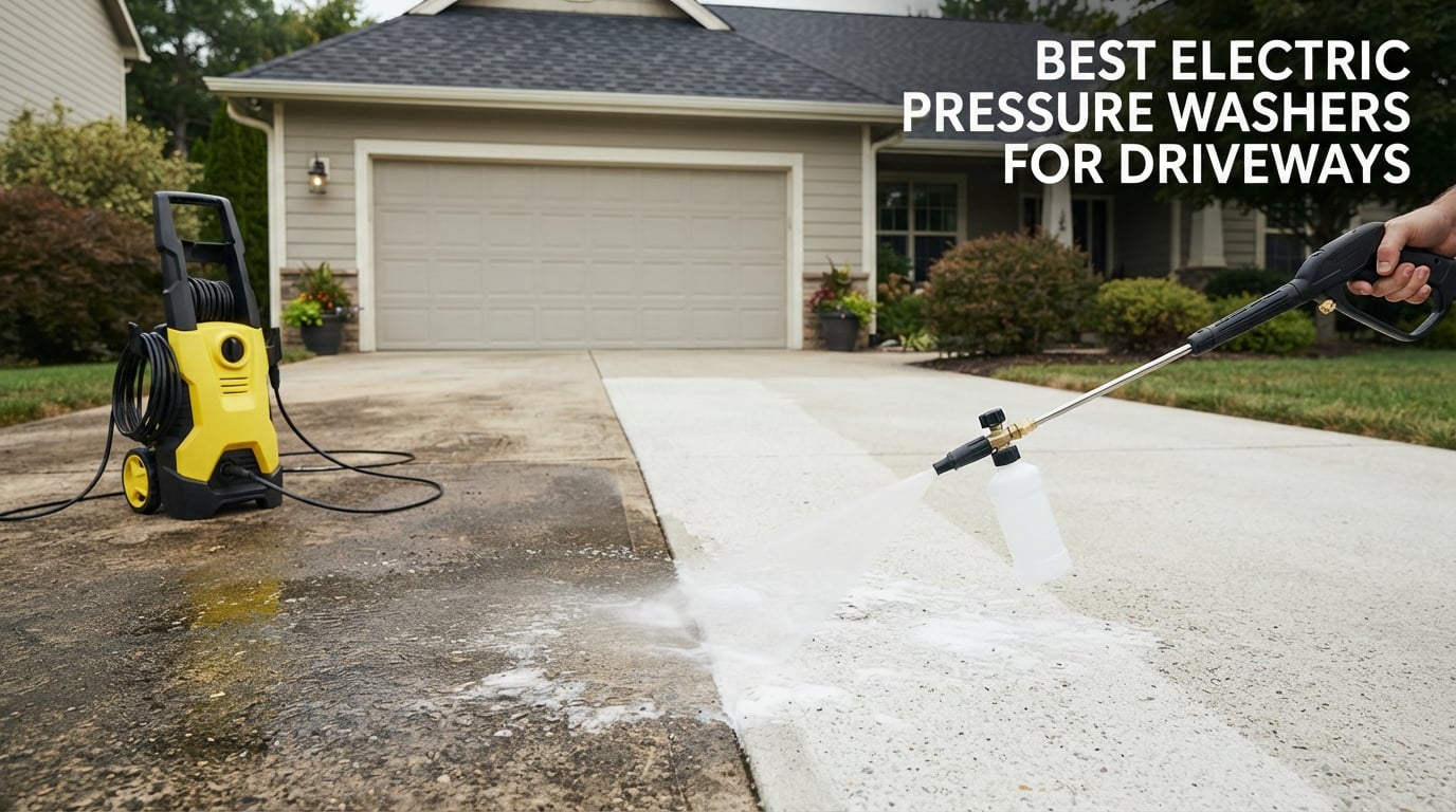 best electric pressure washers for driveways