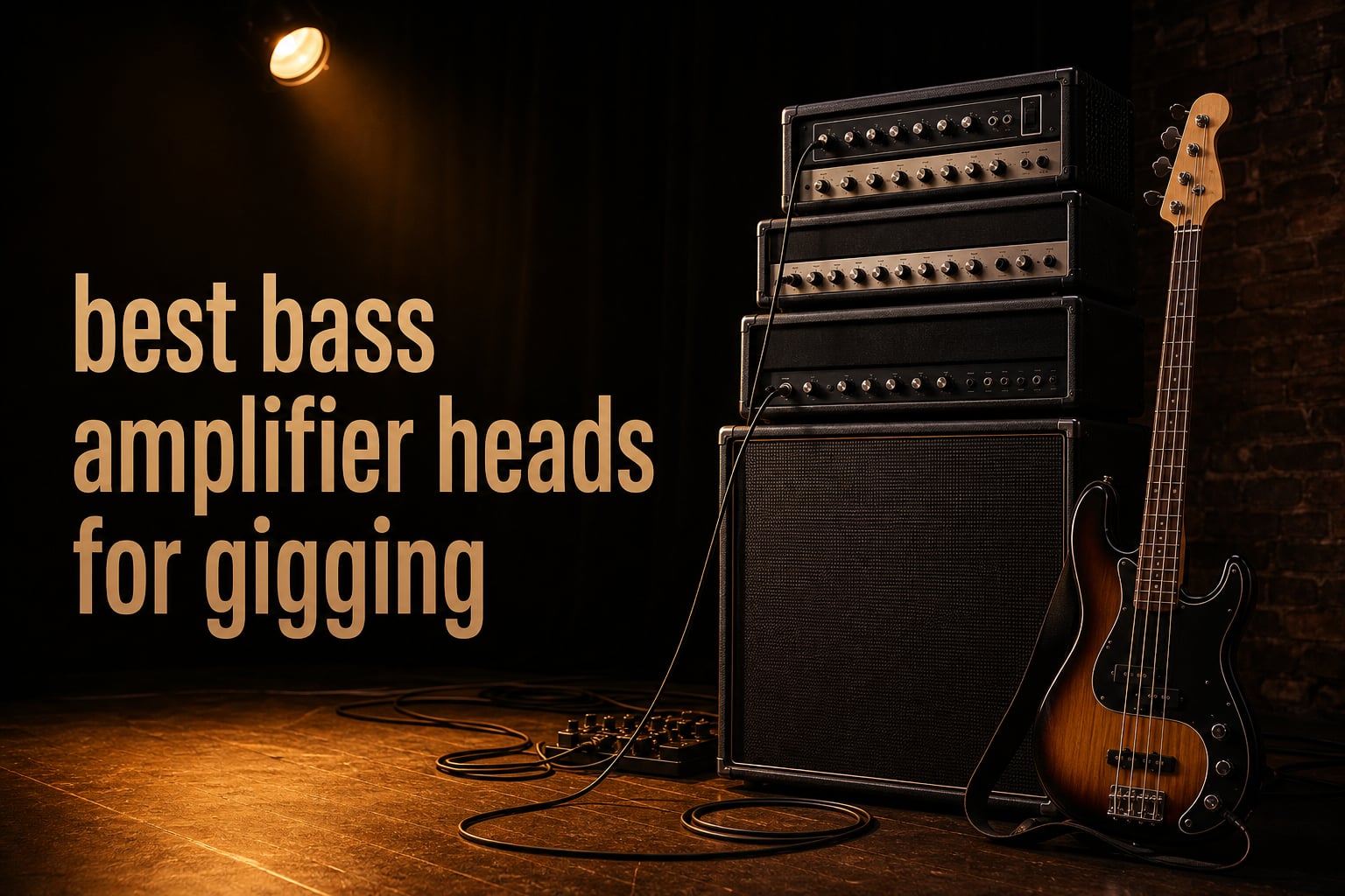 best bass amplifier heads for gigging
