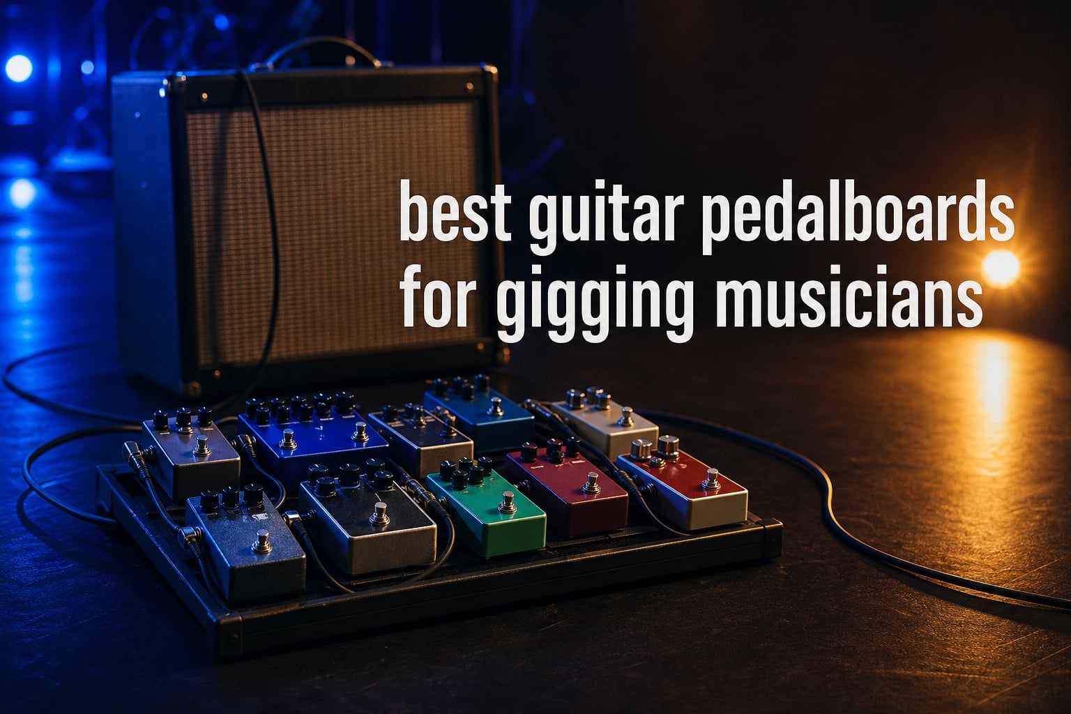 best guitar pedalboards for gigging musicians