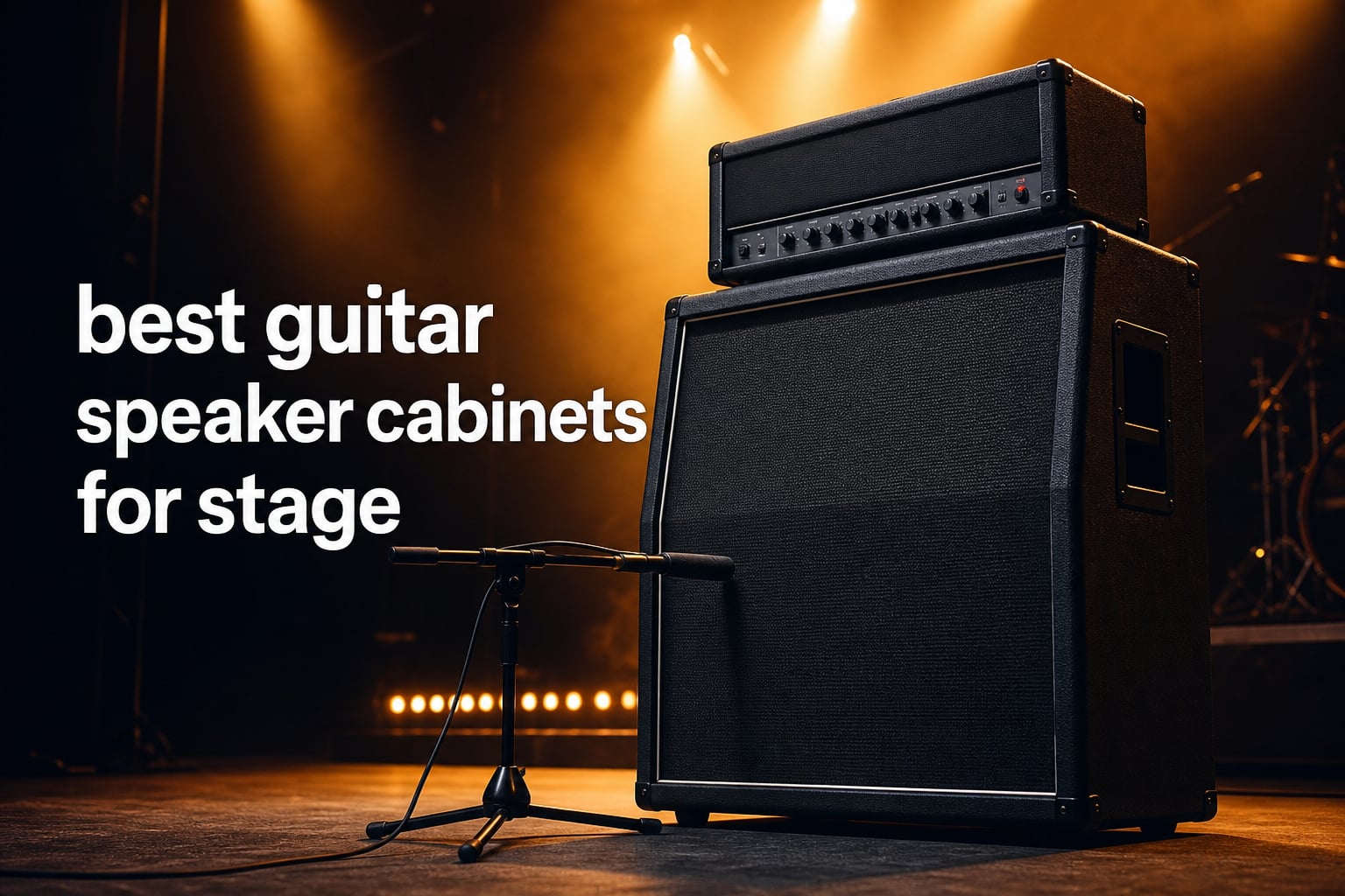 best guitar speaker cabinets for stage