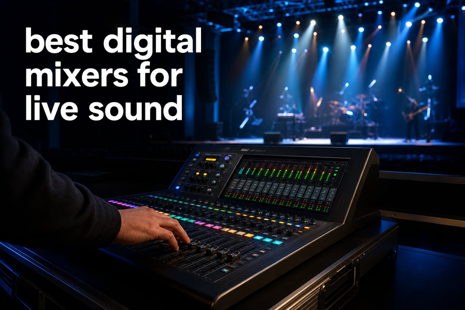 best digital mixers for live sound