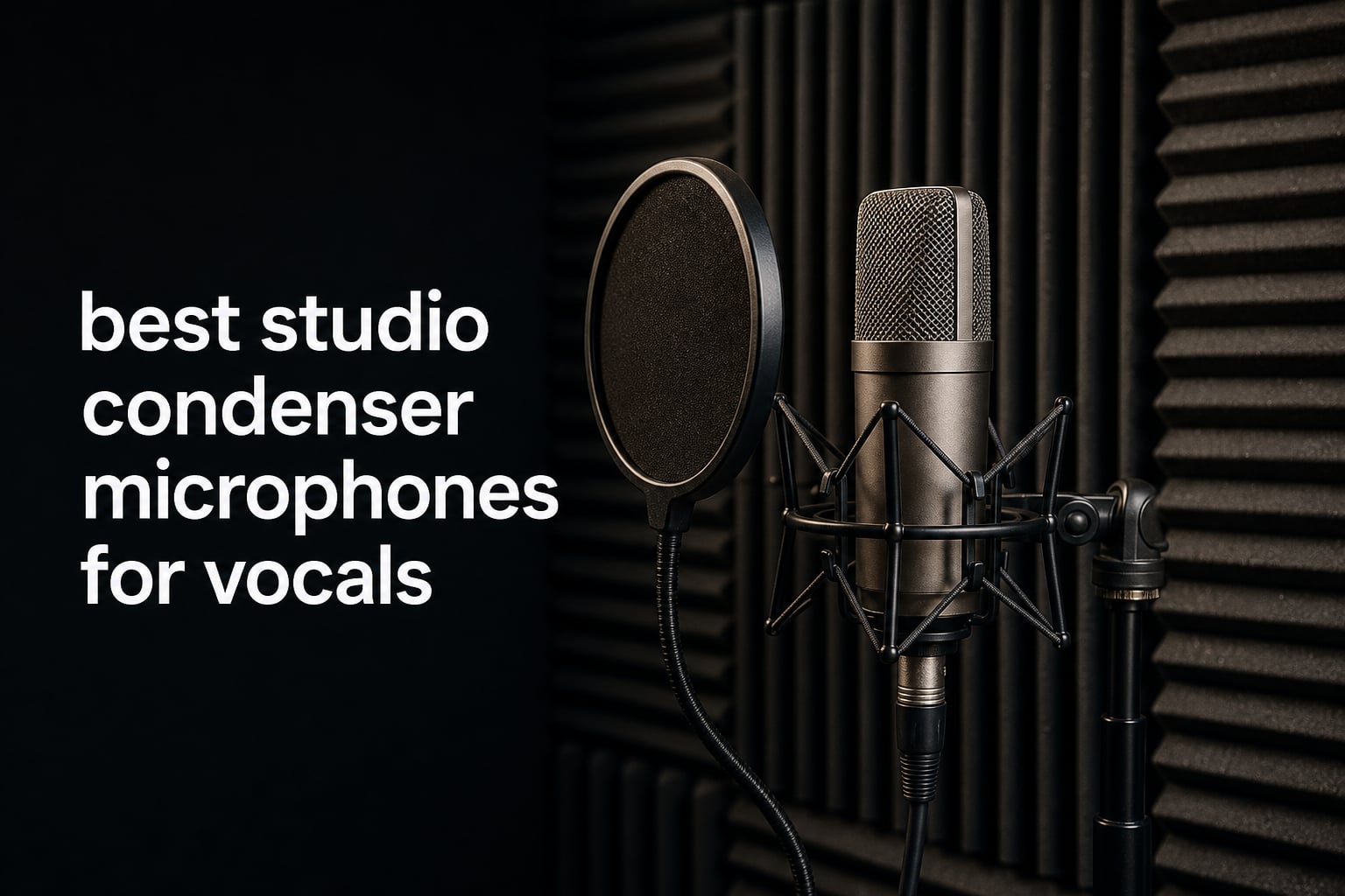 best studio condenser microphones for vocals