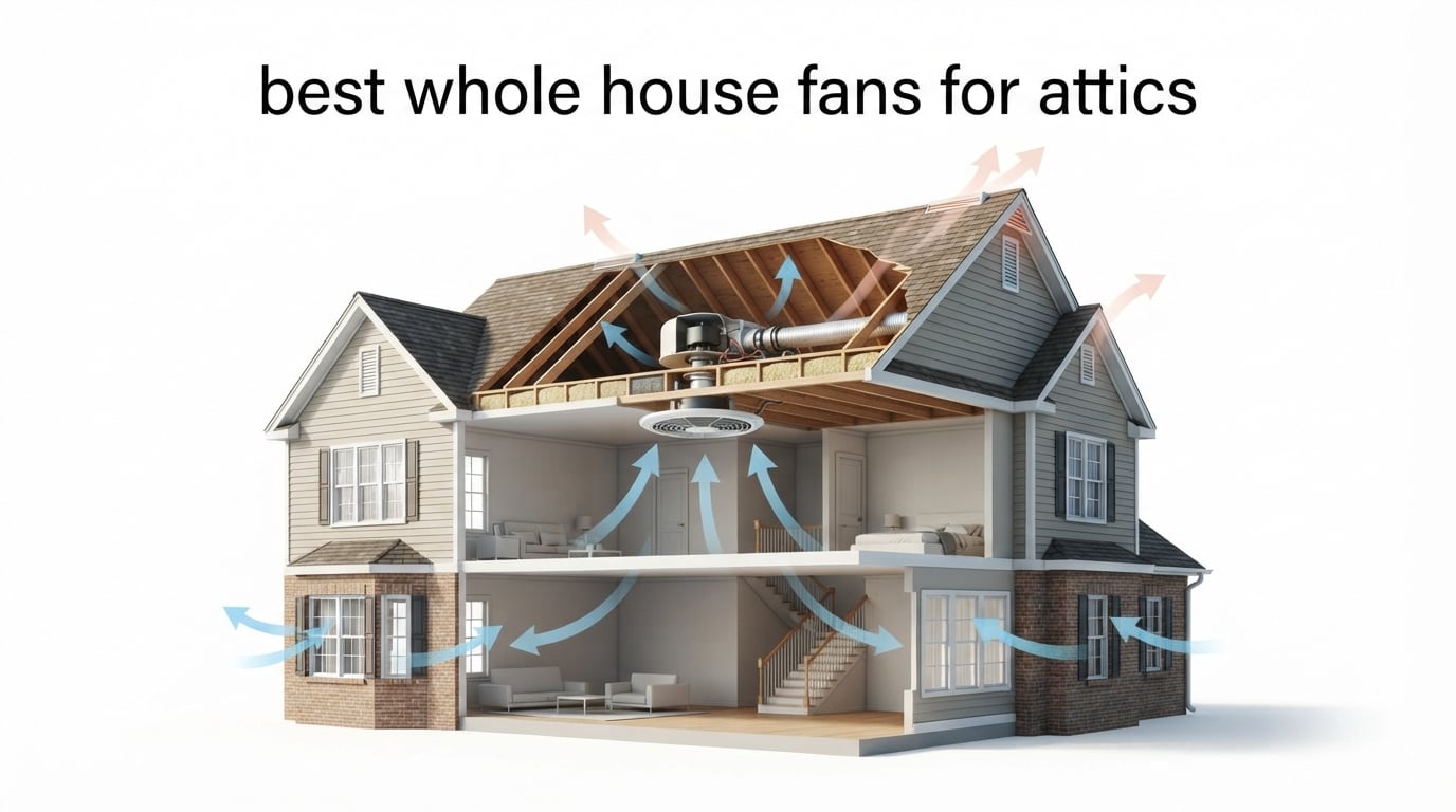 best whole house fans for attics