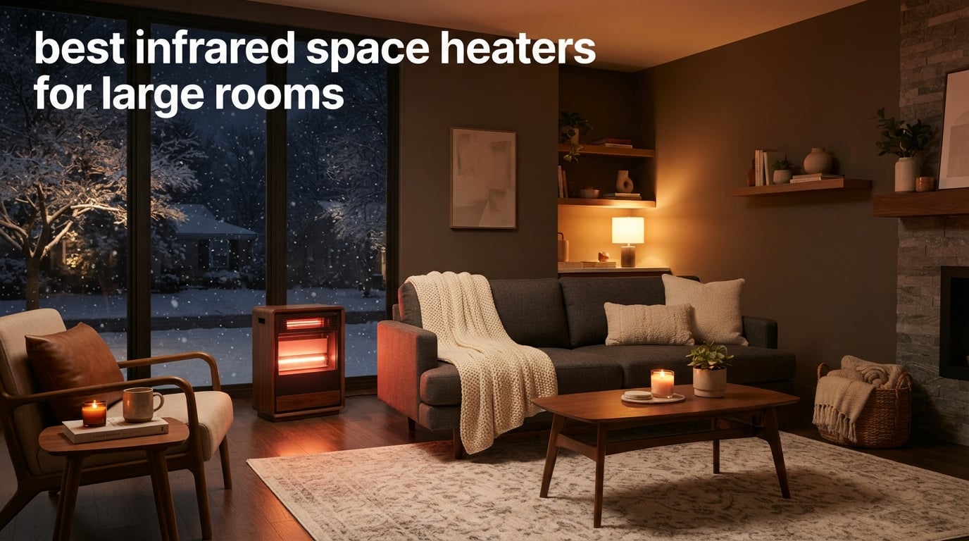best infrared space heaters for large rooms