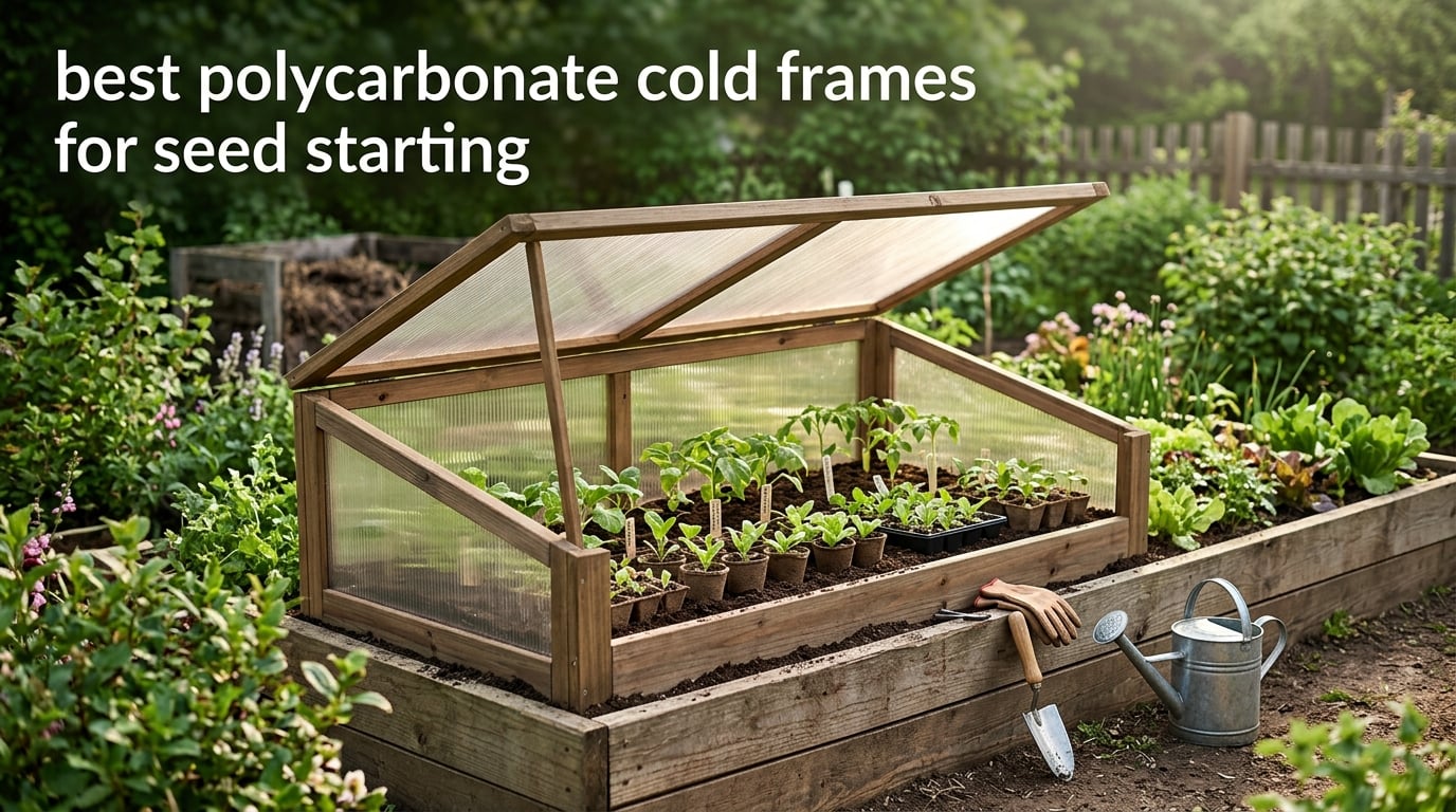 best polycarbonate cold frames for seed starting