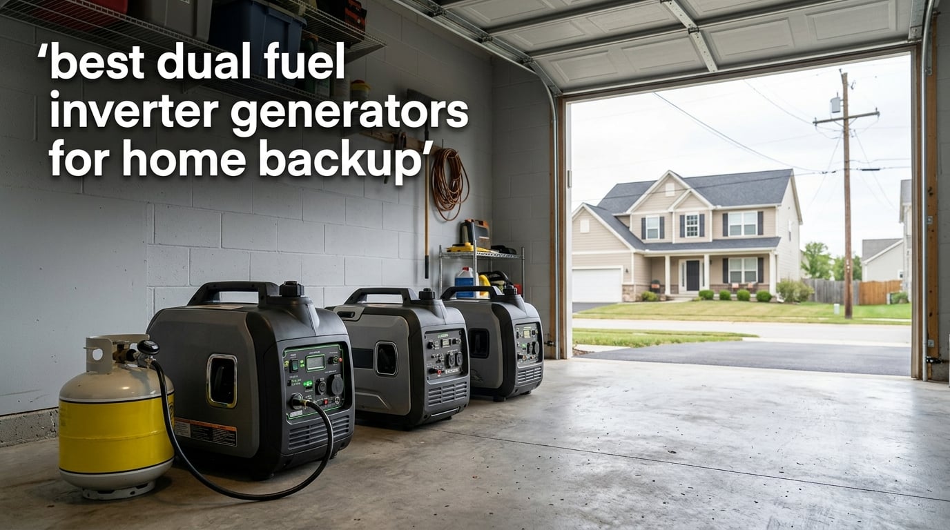 best dual fuel inverter generators for home backup