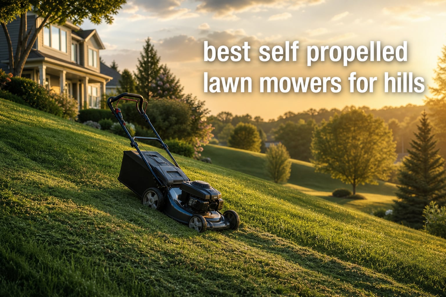 best self propelled lawn mowers for hills