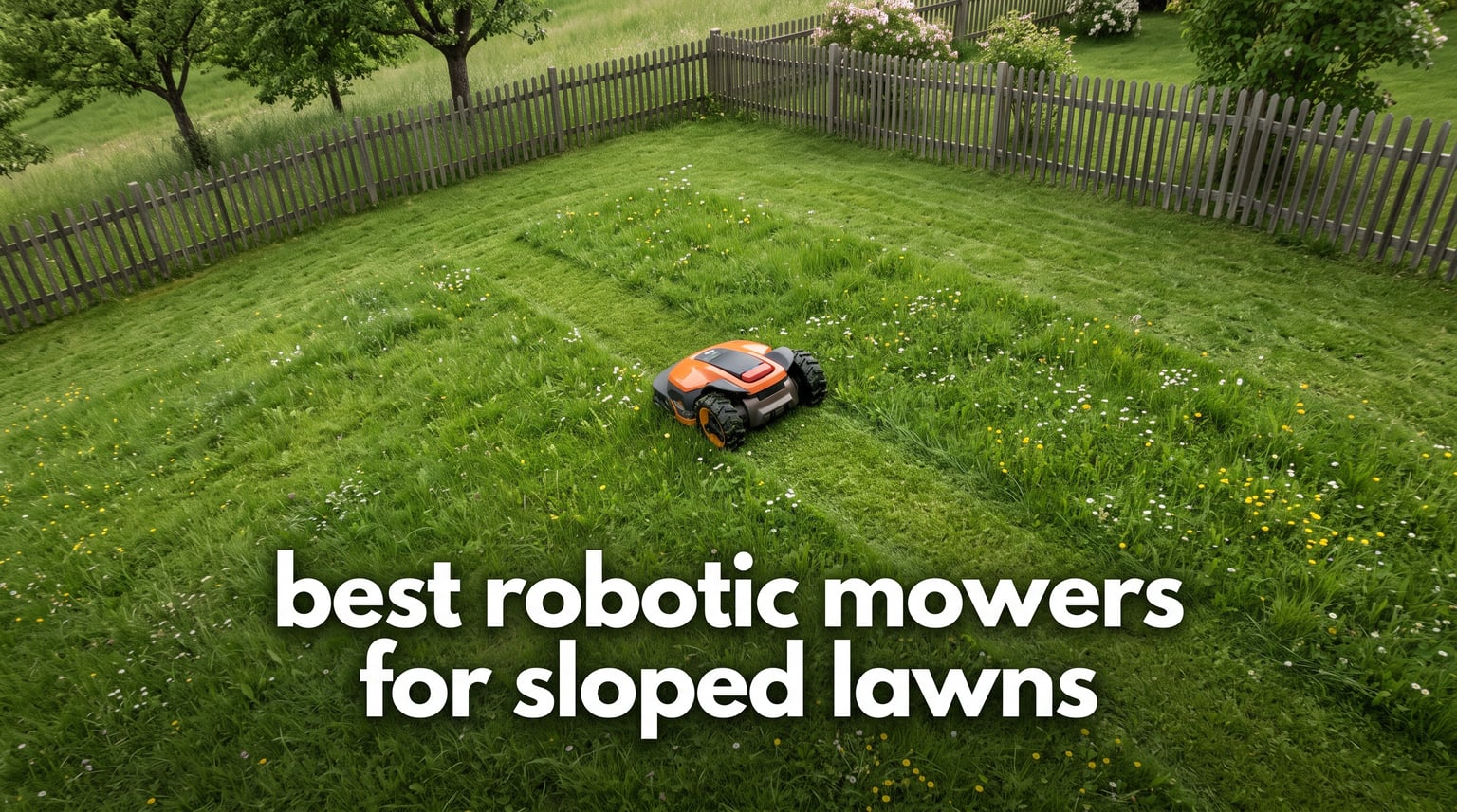 best robotic mowers for sloped lawns