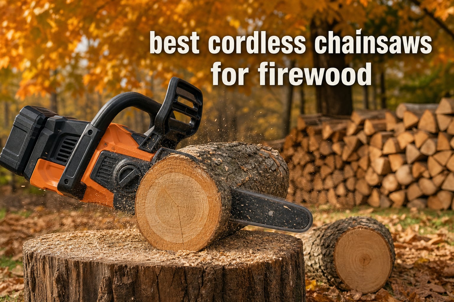 best cordless chainsaws for firewood