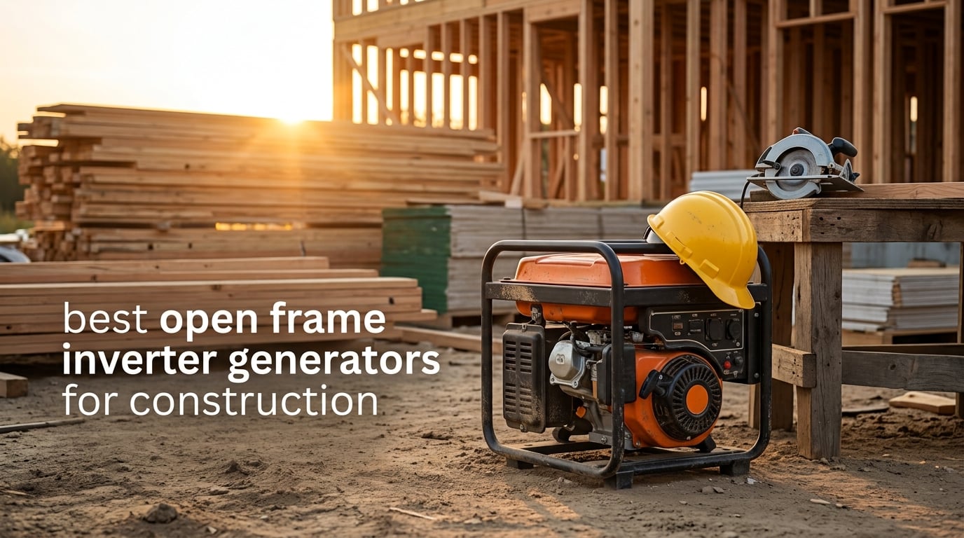 best open frame inverter generators for construction