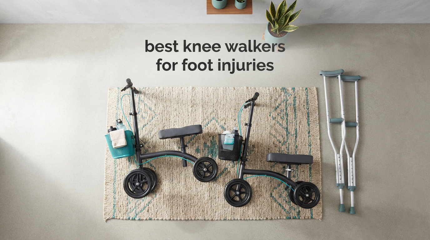 best knee walkers for foot injuries