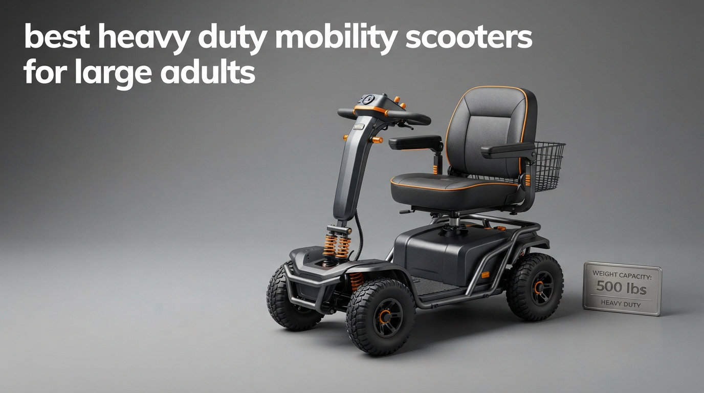 best heavy duty mobility scooters for large adults