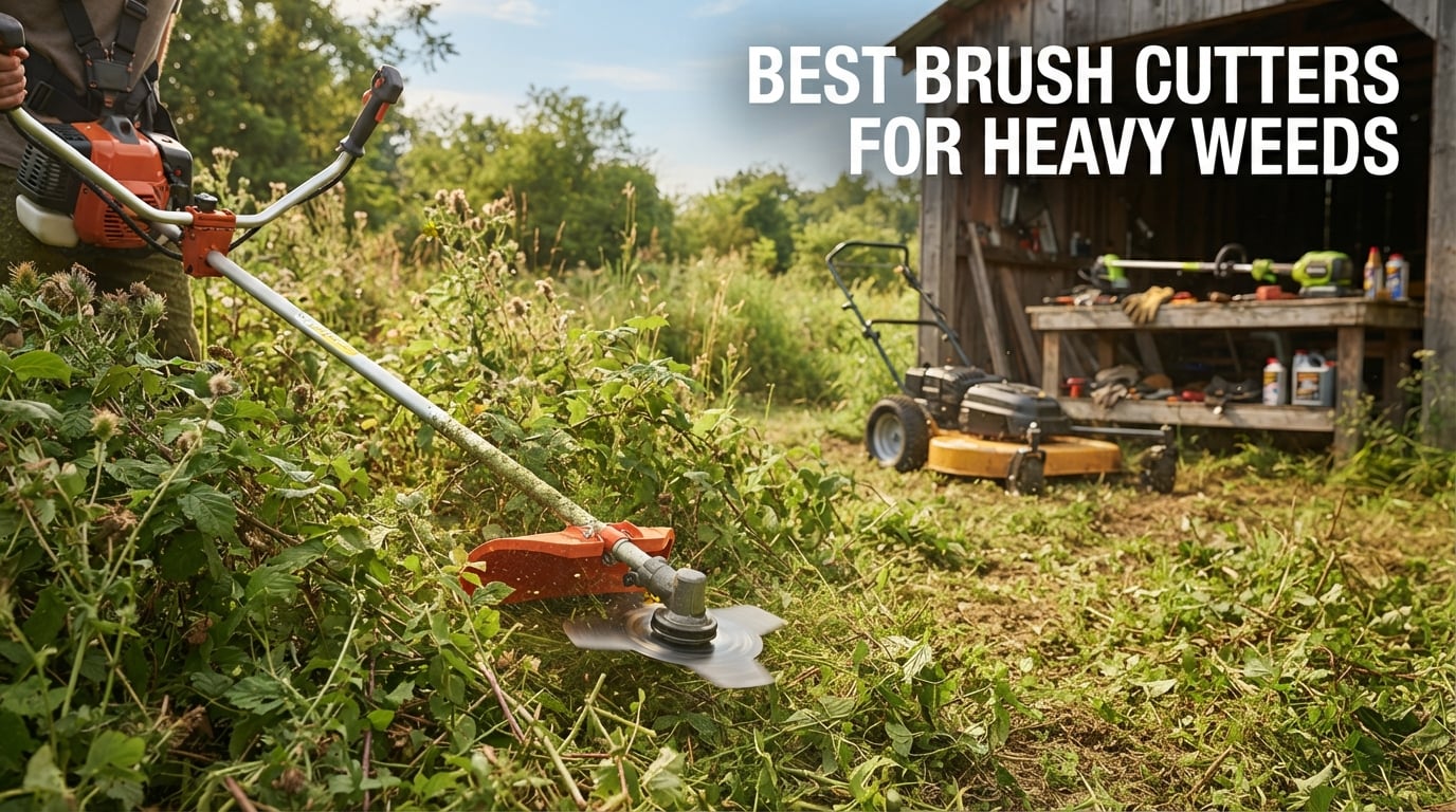 best brush cutters for heavy weeds