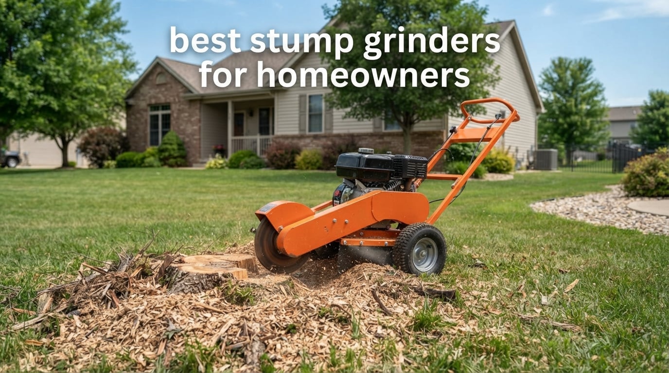 best stump grinders for homeowners