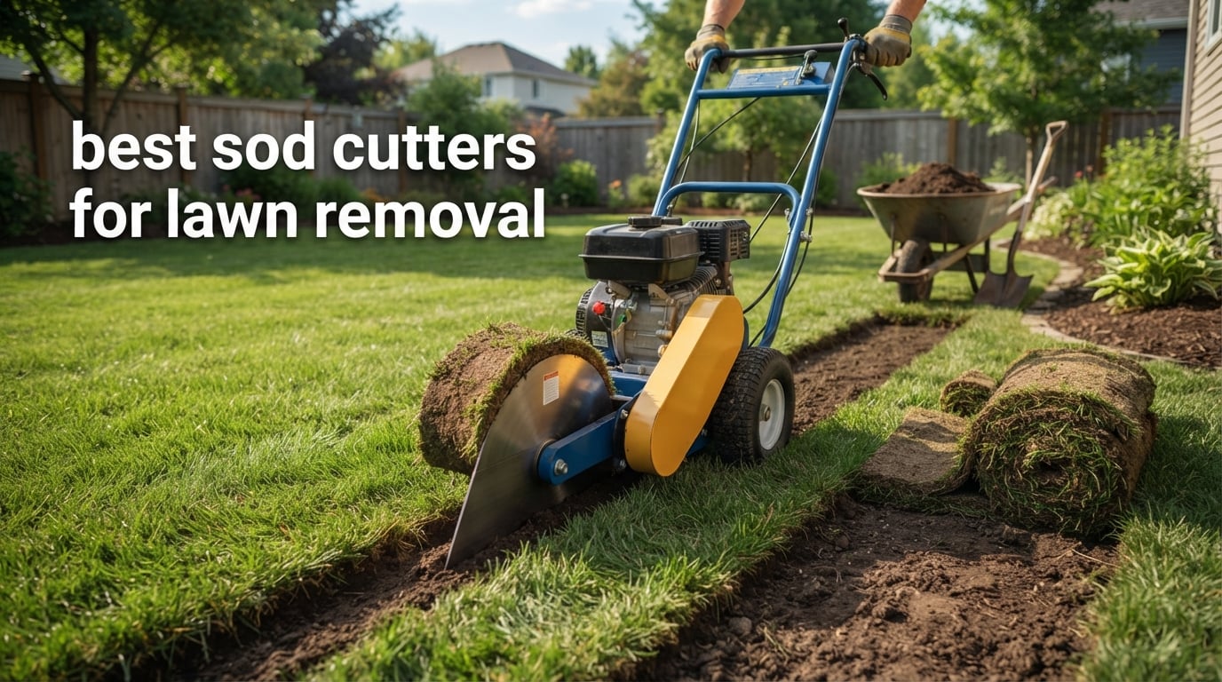 best sod cutters for lawn removal