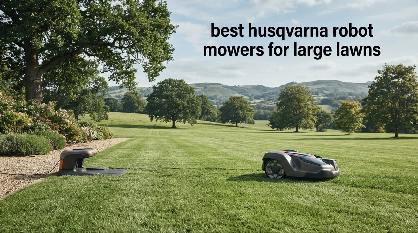 best husqvarna robot mowers for large lawns