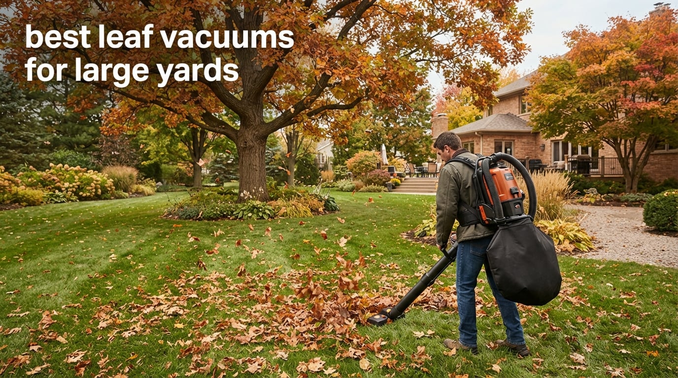 best leaf vacuums for large yards